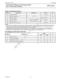 CBTD16213DL Datasheet Page 4