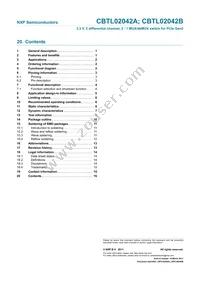 CBTL02042BBQ Datasheet Page 16