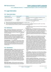 CBTL04083ABS Datasheet Page 17