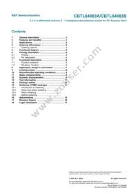 CBTL04083ABS Datasheet Page 20