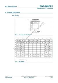 CBTL06DP211EE Datasheet Page 4