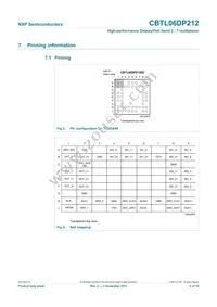 CBTL06DP212EE Datasheet Page 4