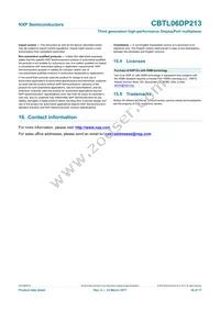 CBTL06DP213EE Datasheet Page 16