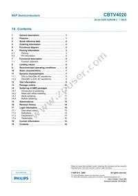 CBTV4020EE/G Datasheet Page 16