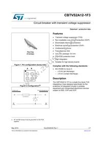 CBTVS2A12-1F3 Datasheet Cover