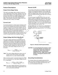 CC025ACL-M Datasheet Page 12