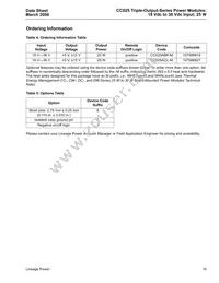 CC025ACL-M Datasheet Page 19