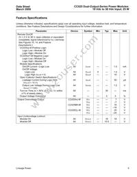 CC025CL-M Datasheet Page 5