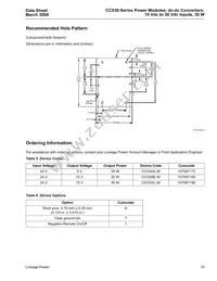 CC030C-M Datasheet Page 15