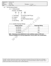 CC12M20A Datasheet Page 3