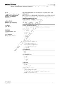 CC1812KKX7RDBB562 Datasheet Page 2