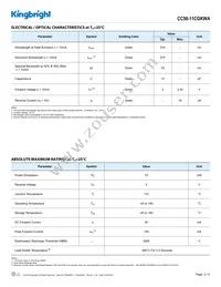 CC56-11CGKWA Datasheet Page 2