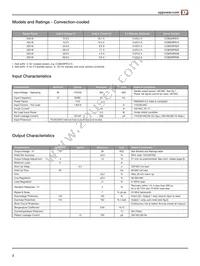 CCB250PS48 Datasheet Page 2