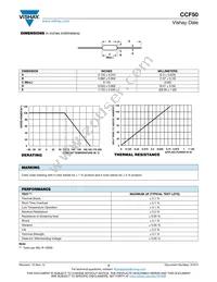 CCF50121RFKR36 Datasheet Page 2