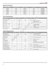 CCH400PS48 Datasheet Page 2