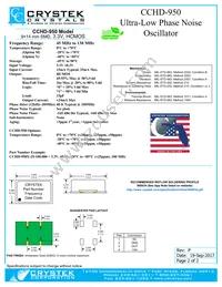 CCHD-950-20-104.000 Datasheet Page 2