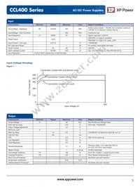 CCL400PS12 Datasheet Page 2