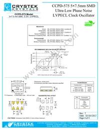 CCPD-575X-20-125.000 Datasheet Page 4