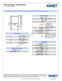 CCR05CG102JR Datasheet Cover