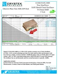 CCSO-914X-1000.000 Cover