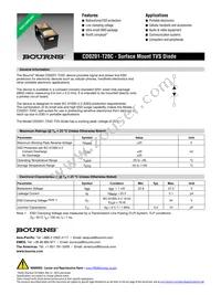 CD0201-T20C Datasheet Cover