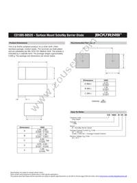 CD1005-B0520 Datasheet Page 2