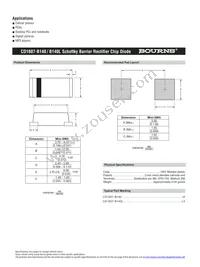 CD1607-B140LLF Datasheet Page 2