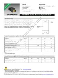 CD2010-B140 Datasheet Cover