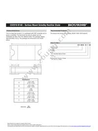 CD2010-B140 Datasheet Page 2