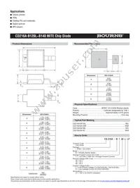 CD216A-B130LLF Datasheet Page 2