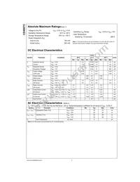CD4007CM Datasheet Page 2