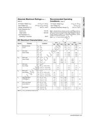 CD4017BCM Datasheet Page 3