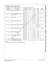 CD4060BCMX Datasheet Page 6