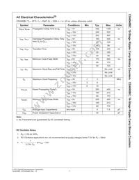 CD4060BCMX Datasheet Page 7