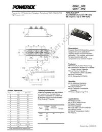 CD421890C Datasheet Cover