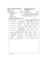 CD4541BCM Datasheet Page 4