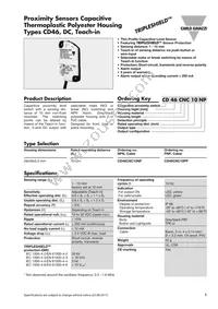 CD46CNC10PP Datasheet Cover