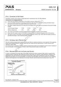 CD5.121 Datasheet Page 19