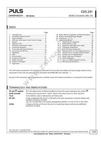 CD5.241 Datasheet Page 2