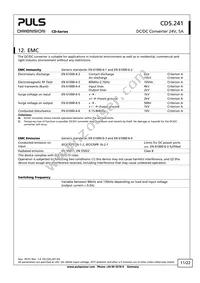 CD5.241 Datasheet Page 11