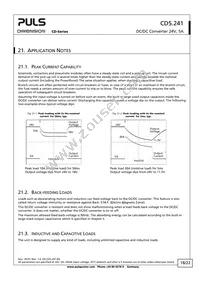 CD5.241 Datasheet Page 18