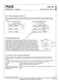 CD5.241 Datasheet Page 21