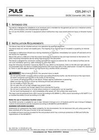 CD5.241-L1 Datasheet Page 3