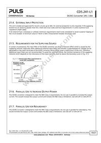 CD5.241-L1 Datasheet Page 19