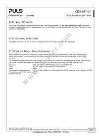 CD5.241-L1 Datasheet Page 20