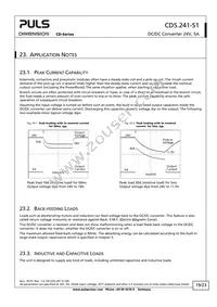 CD5.241-S1 Datasheet Page 19