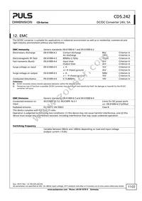 CD5.242 Datasheet Page 11