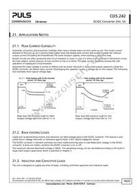 CD5.242 Datasheet Page 18