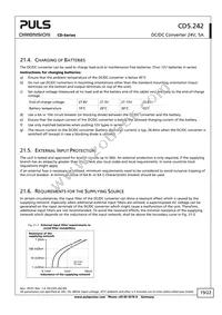 CD5.242 Datasheet Page 19