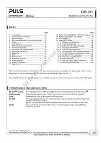 CD5.243 Datasheet Page 2